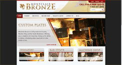 Desktop Screenshot of montclairbronze.com